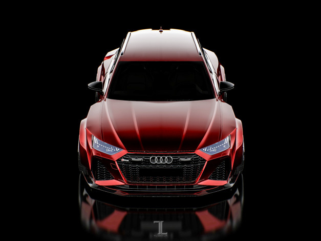 Обои картинки фото автомобили, 3д, audi