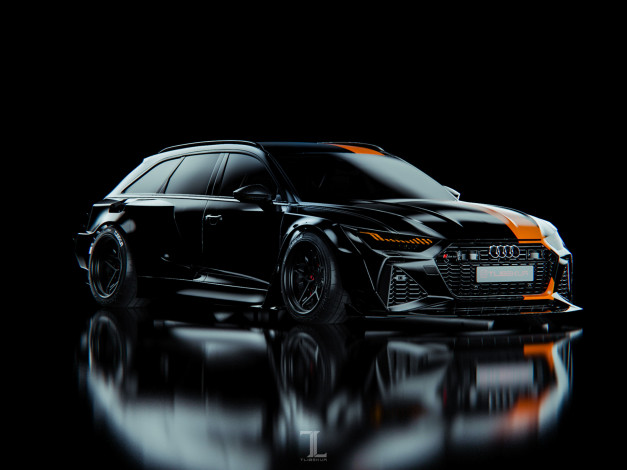 Обои картинки фото автомобили, 3д, audi