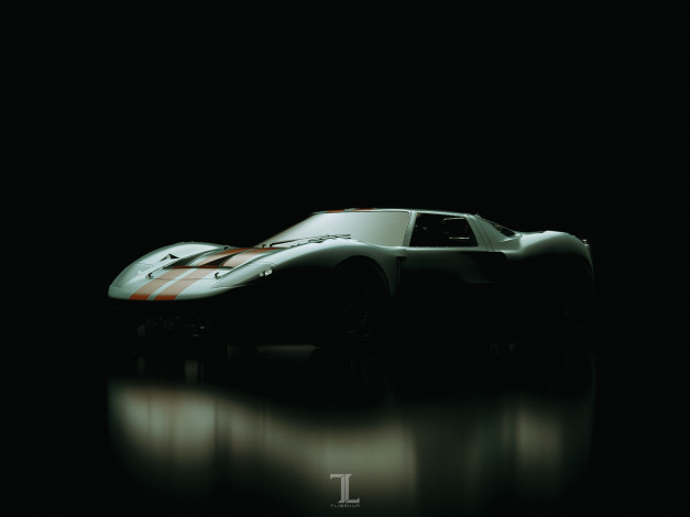 Обои картинки фото автомобили, 3д, ford