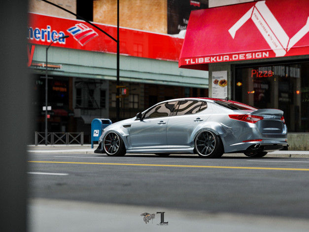 Обои картинки фото автомобили, 3д, kia