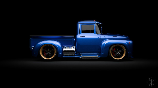 Обои картинки фото автомобили, 3д, zil