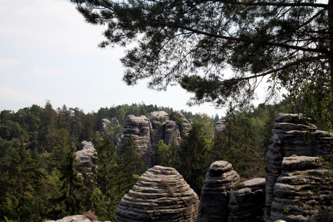 Обои картинки фото заповедник чешский рай, природа, горы, заповедник, чешский, рай