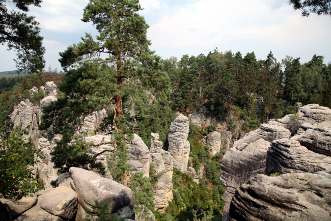 Обои картинки фото заповедник чешский рай, природа, горы, заповедник, чешский, рай