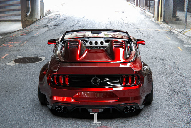 Обои картинки фото автомобили, 3д, mustang