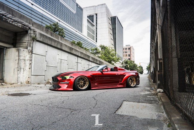 Обои картинки фото автомобили, 3д, mustang