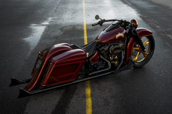 Картинка мотоциклы harley-davidson softail heritage customized el patron tuning bikes