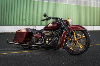 Картинка мотоциклы harley-davidson softail heritage customized el patron tuning bikes