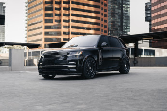 Картинка автомобили range+rover range rover black urban automotive