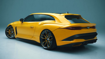 Картинка 2022+bentley+mulliner+bacalar автомобили bentley mulliner bacalar желтый бентли вид сзади