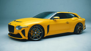 обоя 2022 bentley mulliner bacalar, автомобили, bentley, mulliner, bacalar, жeлтый, бэнтли