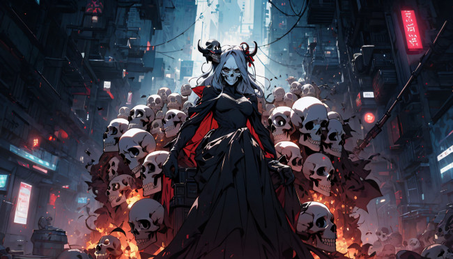 Обои картинки фото фэнтези, нежить, нейросети, графика, нейроарт, ai, art, нейронные, сети, рисунки, нейро, искусство