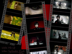Картинка wak me up when september ends музыка green day