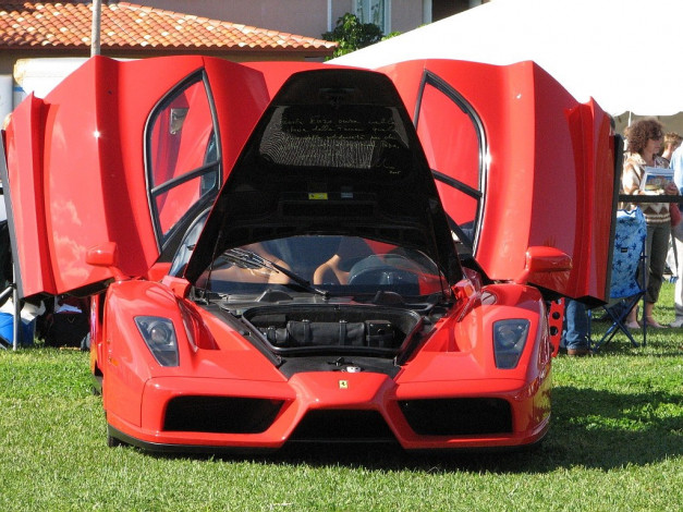 Обои картинки фото ferrari, enzo, автомобили