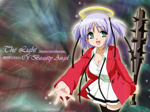 Обои картинки фото аниме, bokusatsu, tenshi, dokuro, chan