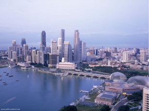 Картинка города сингапур