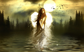 Картинка фэнтези ангелы