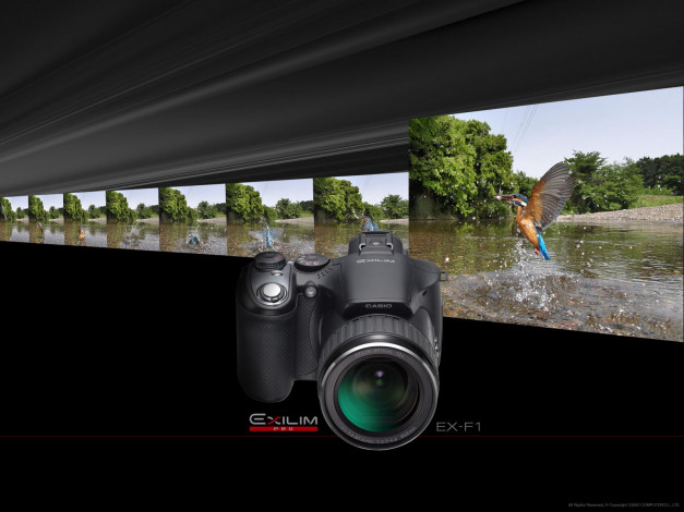 Обои картинки фото бренды, exilim