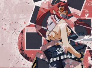 Картинка аниме tengen toppa gurren lagann yoko littner