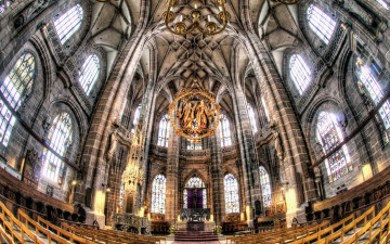 Картинка интерьер убранство роспись храма