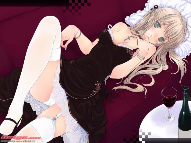 Обои картинки фото аниме, galge, com