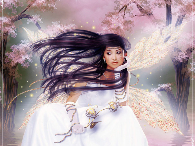Обои картинки фото фэнтези, девушки