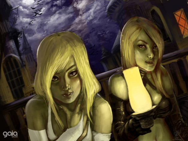 Обои картинки фото фэнтези, вампиры