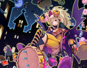 Картинка pepo pucchi аниме halloween magic cosmic break