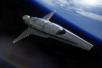 Картинка космос арт звезды космический корабль планета