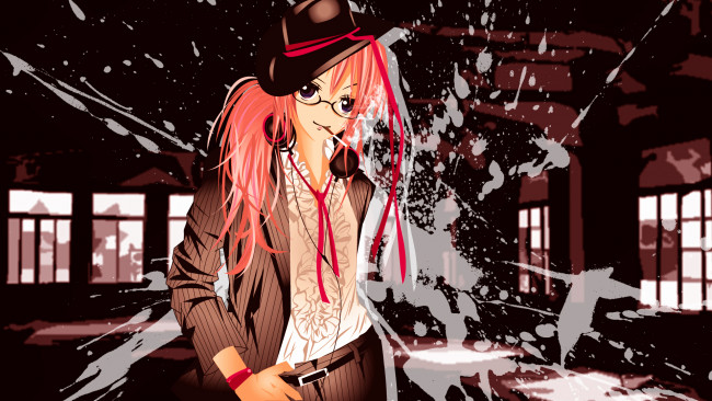 Обои картинки фото megurine, luka, аниме, vocaloid