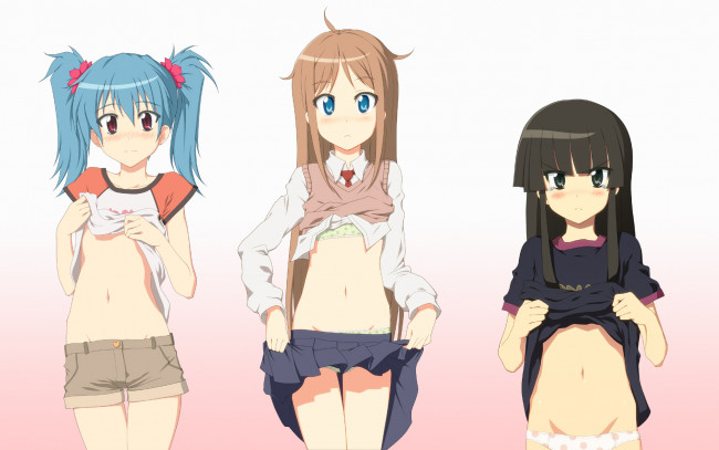 Обои картинки фото аниме, *unknown, другое, девушки