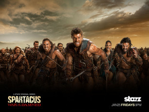 обоя spartacus, кино, фильмы, war, of, the, damned, спартак