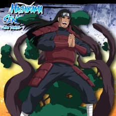 Картинка аниме naruto эдо-тенсей печать ветви дерево воскрешение сенджу хаширама первый хокаге наруто нечистивое шатен мужчина улыбка