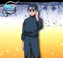 Картинка аниме naruto эбису шиноби очки парень улыбка