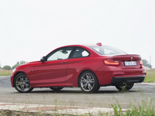 обоя автомобили, bmw, m235i, красный, coupе, za-spec, f22, 2014