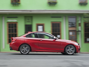 Картинка автомобили bmw za-spec красный f22 2014 coupе m235i