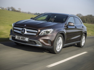 обоя автомобили, mercedes-benz, gla, 200, uk-spec, cdi, 2014, x156, темный