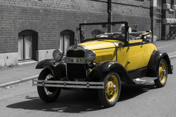 Картинка ford автомобили классика авто улица