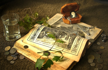 Картинка разное канцелярия +книги книга камея монеты