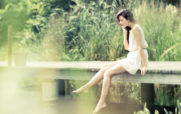 Картинка девушки -unsort+ брюнетки +шатенки настроение