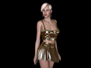 обоя cassandra, 3д графика, люди , people, девушка, взгляд, фон, блондинка