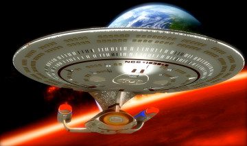 Картинка видео+игры -+star+trek+constellation полет космический корабль планета вселенная