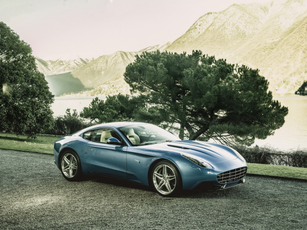 Обои картинки фото 2015 carrozzeria touring berlinetta lusso , based on ferrari f12 berlinetta, автомобили, ferrari, голубой, carrozzeria, lusso, berlinetta