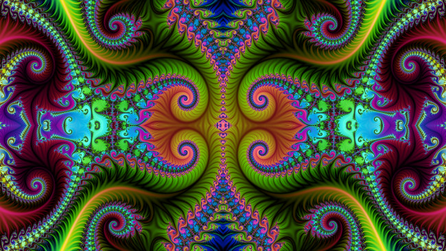 Обои картинки фото 3д графика, фракталы , fractal, цвета, фон, узор