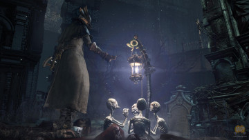Картинка видео+игры bloodborne
