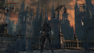 Картинка видео+игры bloodborne