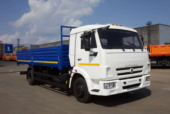 Обои картинки фото камаз, автомобили, грузовик, автомобиль