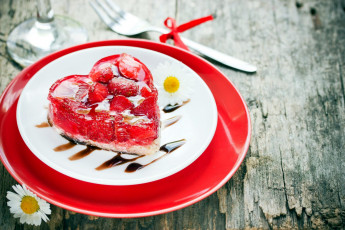 Картинка еда пирожные +кексы +печенье желе пирожное сердечко