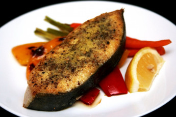 Картинка еда рыбные+блюда +с+морепродуктами палтус