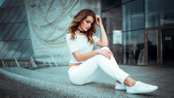 Картинка девушка девушки -unsort+ брюнетки темноволосые модель