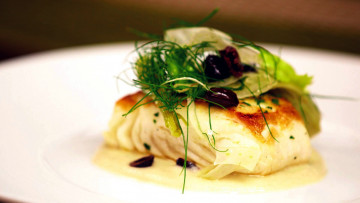 Картинка еда рыбные+блюда +с+морепродуктами палтус